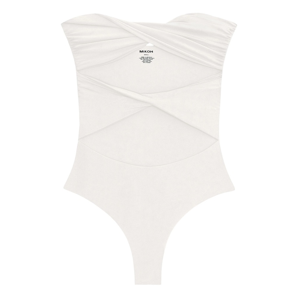 Mikoh Estella One Piece Swim M White